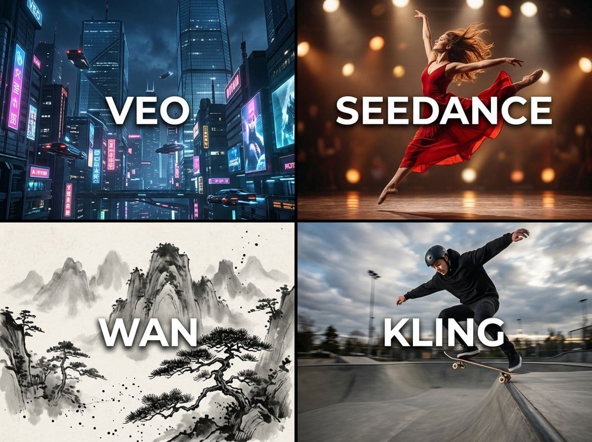 AI Video Models — Veo 3.1, Wan 2.7, Kling 2.6 & More